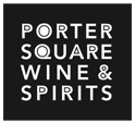 Logo for Porter Square Wine and Spirits in historic Cambridge MA, featuring a curated collection of wines, crafts beers and more